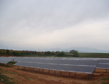 100 KWp συνδεμένο Φ/Β σύστημα - Δράμα 2008