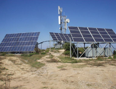 Υβριδικές τηλεπικοινωνίες φωτοβολταϊκό έργο 1996