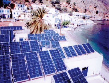 Ξενοδοχείο – διασυνδεμένο φωτοβολταϊκό σύστημα 1999 